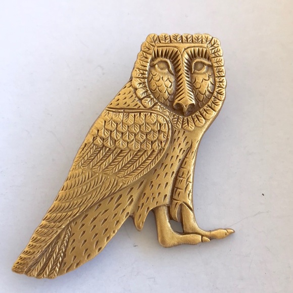 Jewelry - 🦉 Vintage VMFA Owl Brooch